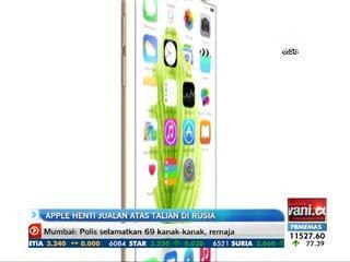 Apple henti jualan atas talian di Rusia
