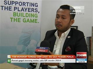 FAM bersikap tunggu dan lihat isu gaji pemain Perlis