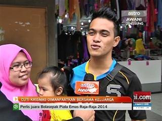 Cuti Krismas dimanfaatkan bersama keluarga