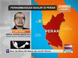 Perkembangan terkini banjir di Perak (Khamis , 25 Dis, 9:00pm)