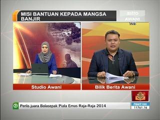 Misi bantuan kepada mangsa banjir