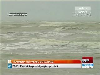 Fenomena air pasang berkurang