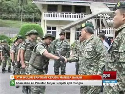 ATM hulur bantuan kepada mangsa banjir