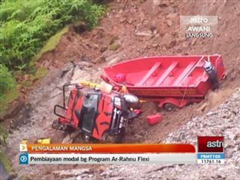 Kenderaan pacuan empat roda Bomba terbabas