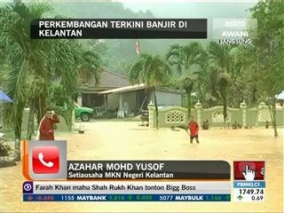 Perkembangan terkini banjir di kelantan