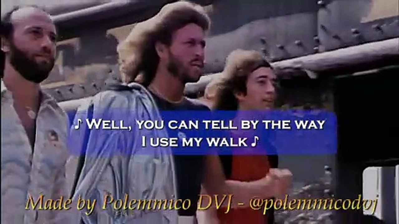 Bee Gees - Stayin Alive '22 (Karaoke Demo Version) 1977