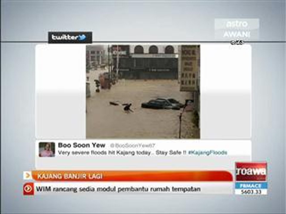 Kajang banjir lagi