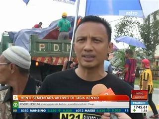 Henti sementara aktiviti di Tasik Kenyir