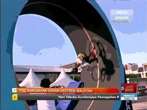 Fise rancakkan sukan ekstrem Malaysia