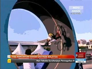 Fise rancakkan sukan ekstrem Malaysia