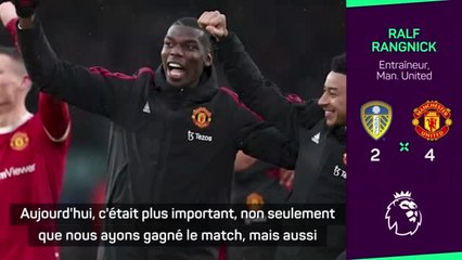 26e j. - Rangnick : "La meilleure réponse aux critiques"