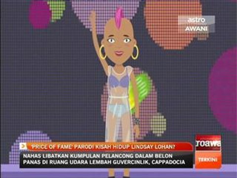 'Price Of Fame' parodi kisah hidup Lindsay Lohan?
