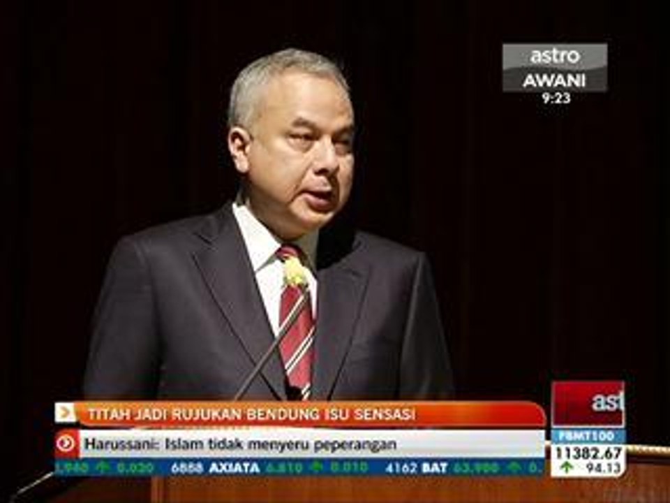 Titah jadi rujukan bendung isu sensasi