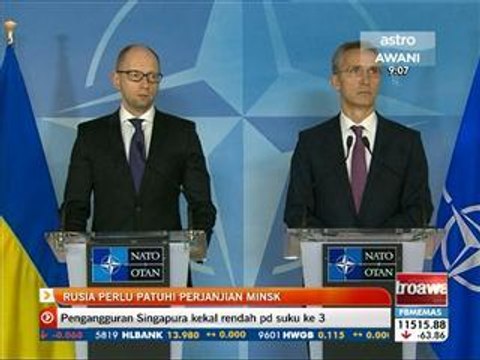 Rusia perlu patuhi perjanjian Minsk