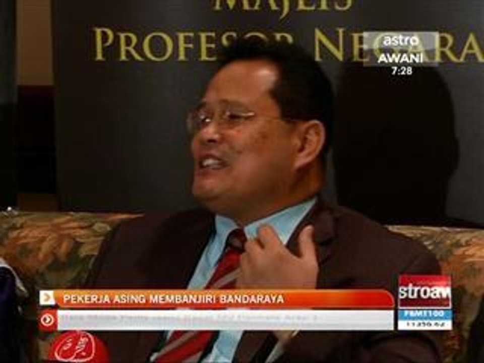 Pekerja asing membanjiri bandaraya
