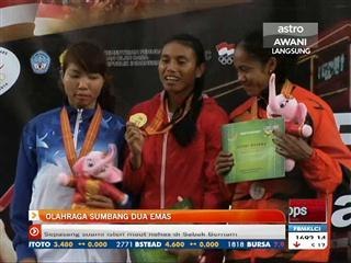 AUG Palembang: Olahraga sumbang dua emas