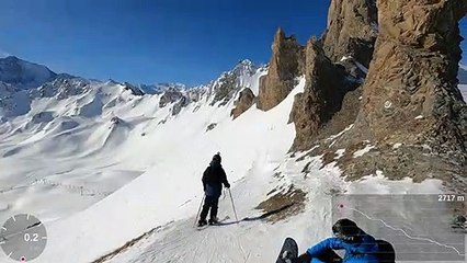Tignes - AiguillePersee - 20 Février 2022