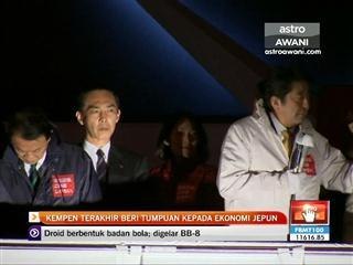 Kempen terakhir beri tumpuan kepada ekonomi Jepun