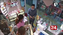Huacho: dos sujetos estafan a vendedoras de joyería con billetes falsos