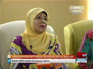 Pangkalan data ibu tunggal mudahkan bentuk bantuan