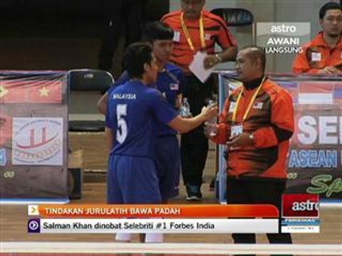 Tindakan jurulatih bawa padah