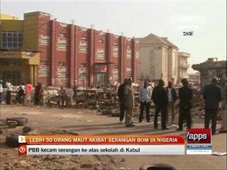 Lebih 30 orang maut akibat serangan bom di Nigeria