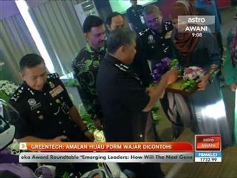 GreenTech: Amalan hijau PDRM wajar dicontohi