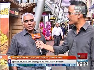 Walkabout ketua polis dareah Dang Wangi