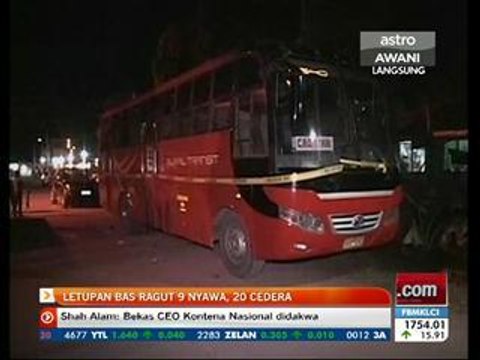 Letupan bas ragut 9 nyawa, 20 cedera