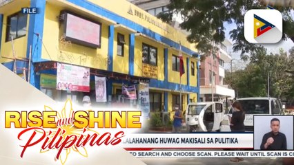 Barangay officials, pinaalalahanang huwag makisali sa pulitika; Comelec, dapat i-review ang mga polisiya, ayon sa isang eksperto