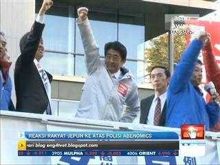 Reaksi rakyat Jepun ke atas polisi Abenomics