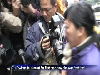 Former maid tells court of 'torture' by Hong Kong employers