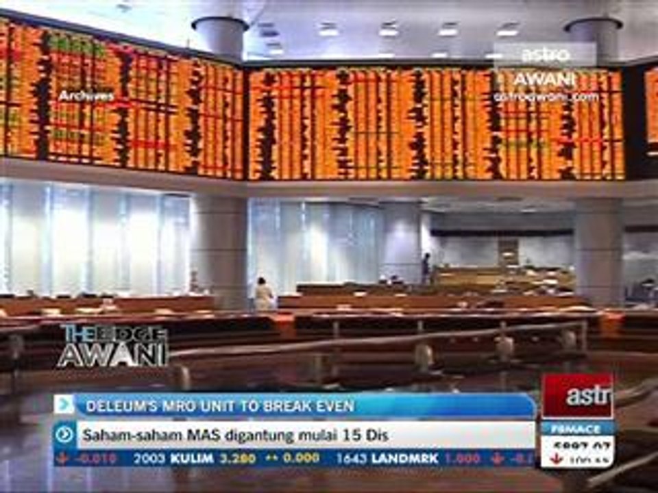 Deleum's MRO unit to break even