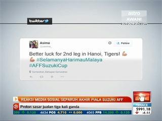 Reaksi media sosial separuh akhir Piala Suzuki AFF
