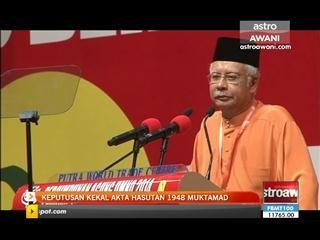 Keputusan kekal akta hasutan 1948 muktamad