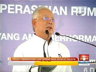 Projek pembangunan luar bandar dilaksana secara holistik