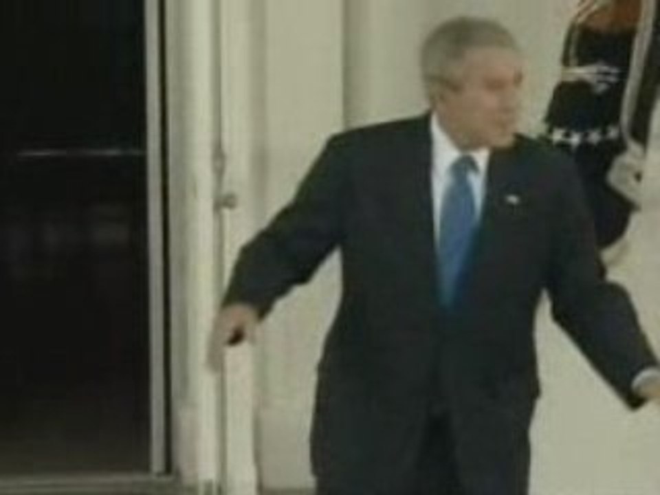 Quand  Bush danse pour McCain …