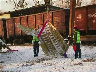 MH17 jet wreckage ready for transport to Netherlands