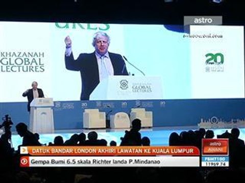 Datuk Bandar London akhiri lawatan ke Kuala Lumpur