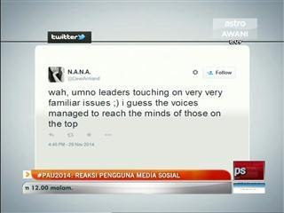 #PAU2014: Reaksi pengguna media sosial