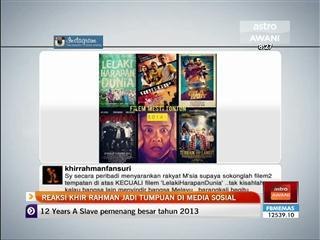 Reaksi Khir Rahman jadi tumpuan di media sosial