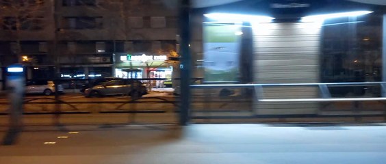 Grenoble  Tramway A  direction Fontaine  La Poya  #TAG  #France #Isère (2)