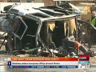 5 maut dalam serangan bom kereta