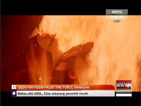 Sedutan filem palsu The Force Awakens