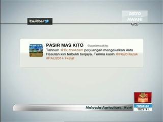 Akta Hasutan 1948 kekal, maklum balas baik