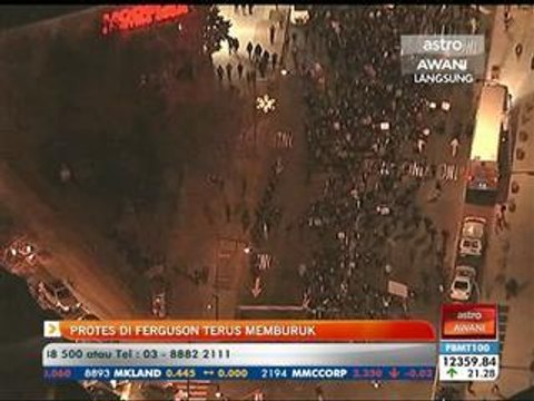 Protes di Ferguson terus memburuk