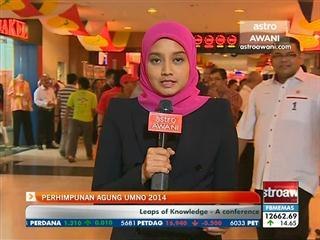 Laporan Perhimpunan Agung UMNO 2014, 06:00 petang