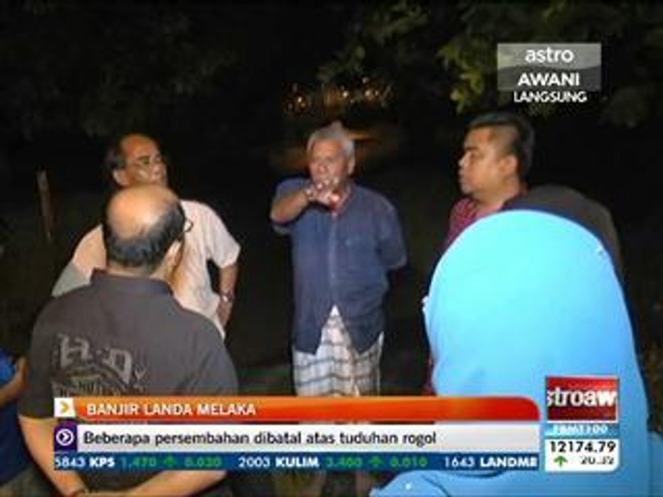 Banjir landa Melaka