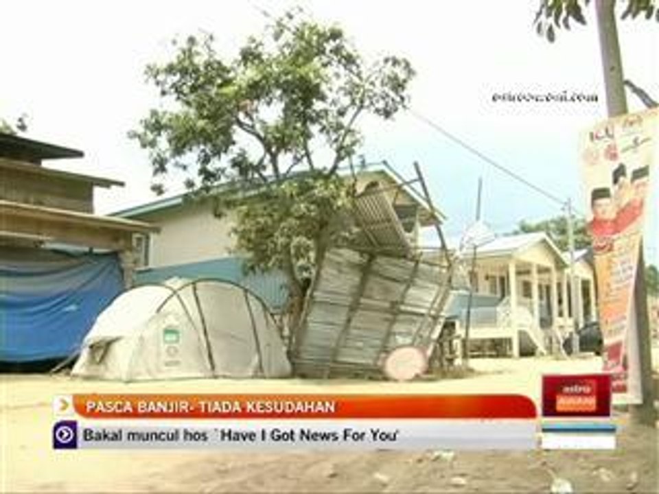 Pasca banjir-Tiada kesudahan
