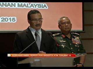 Kerajaan Malaysia ambil serius 2 anggota ATM terlibat IS